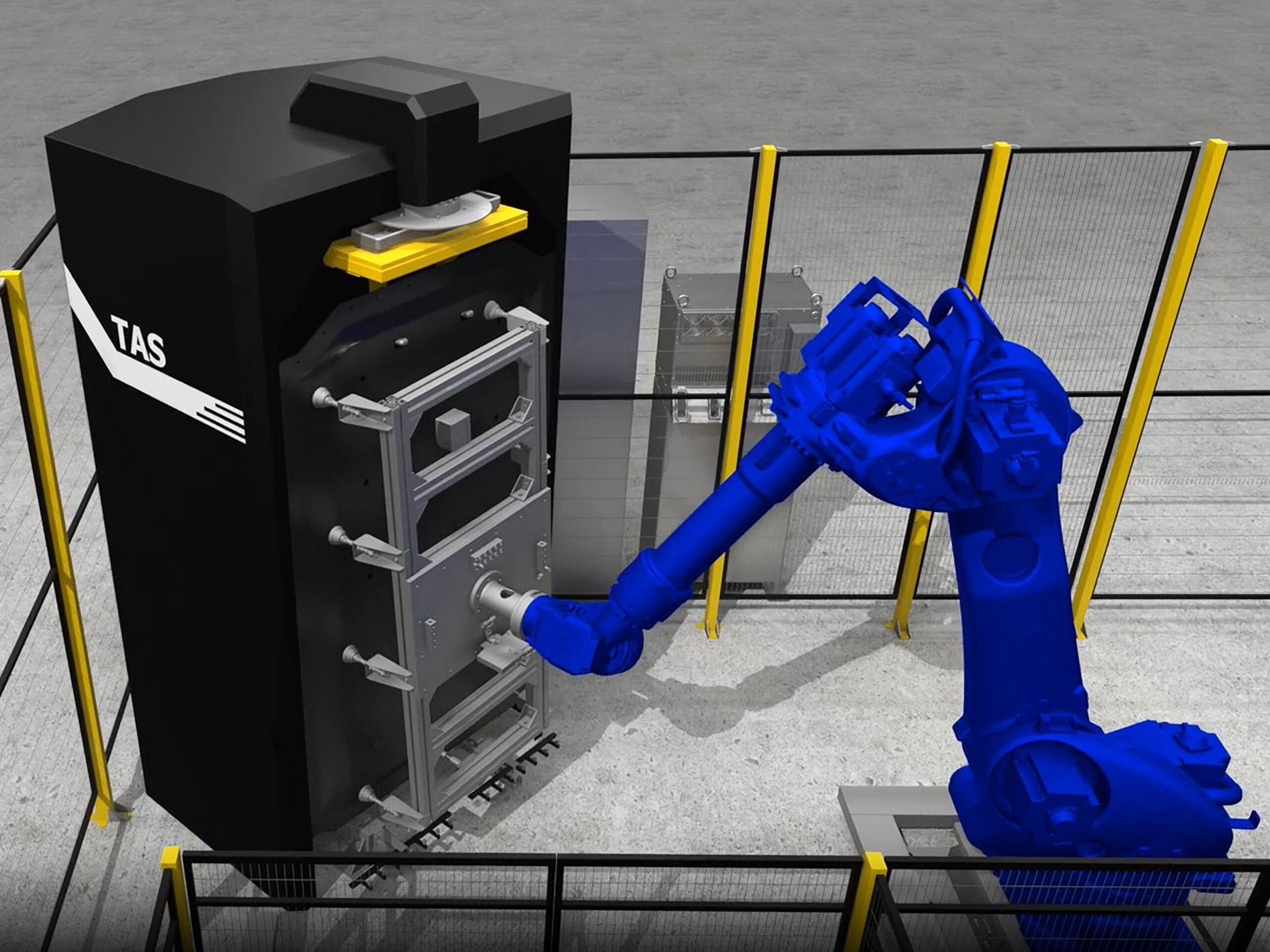 Illustration of a solid-state EV battery, showing future technology.