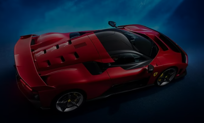 Ferrari F40 Alte Prestazioni with modernized safety and performance upgrades.