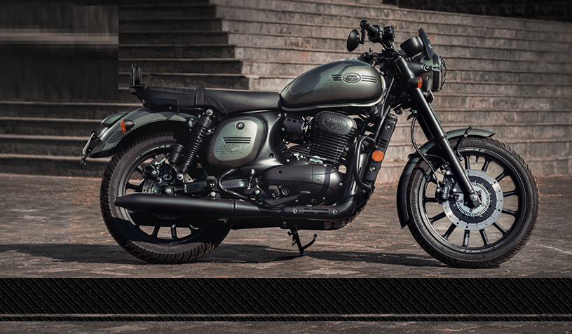 A clean image showing off the bobber styling and minimalist approach.