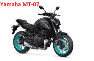 Yamaha MT-07 parked on an urban street