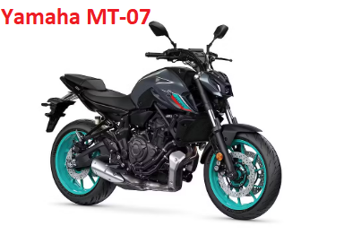 Yamaha MT-07 parked on an urban street